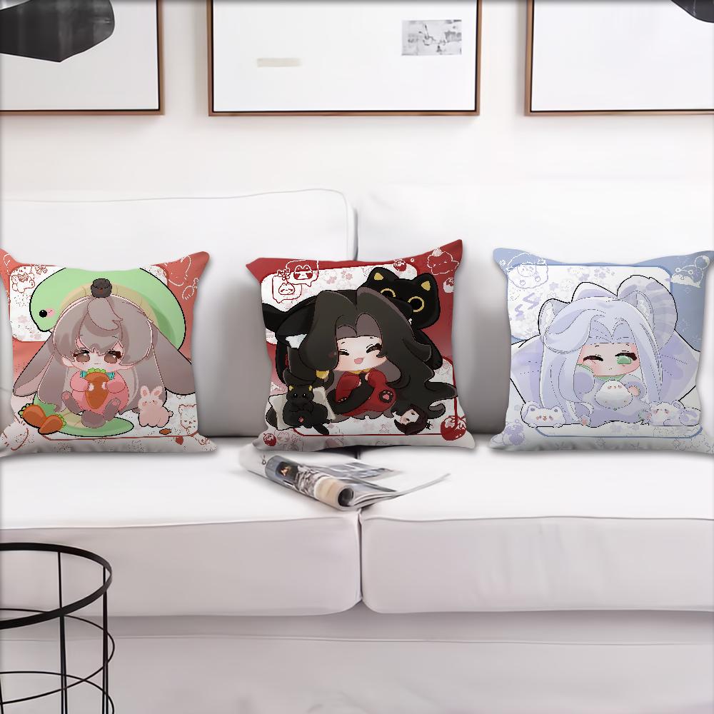 Game Love and Deepspace Kawaii Cushion Cover Pillow Cover Decoration Room Home Sofa Living Office Car Nordic Simplicity