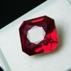 Natural Red Ruby Loose Gemstone 10.50 Ct Square Shape for Jewelry Making and Gem Collections