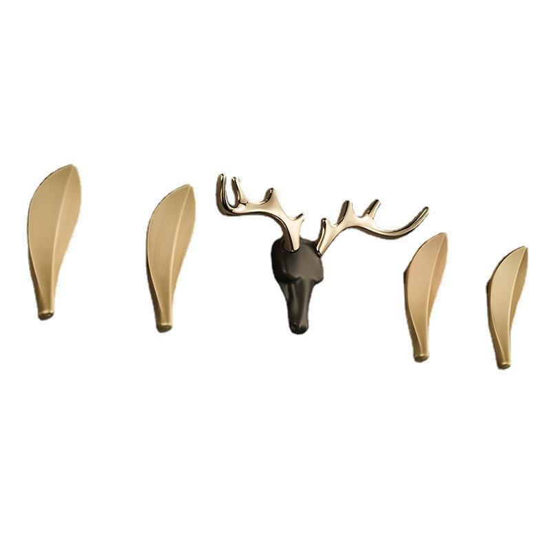 Tuqiu Robe Hooks Towel Hanger Hooks For Clothes Coat Hat Bag Hooks Wall Mount Brass Bathroom Accessories Door Towel Hook Holder