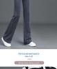 Women's High-Waisted Velvet Chenille Harem Sweatpants - Slim, Warm, Casual, Autumn/Winter