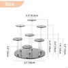 Acrylic Display Stand for Jewelry, 7 Tier Riser Rings And Earrings