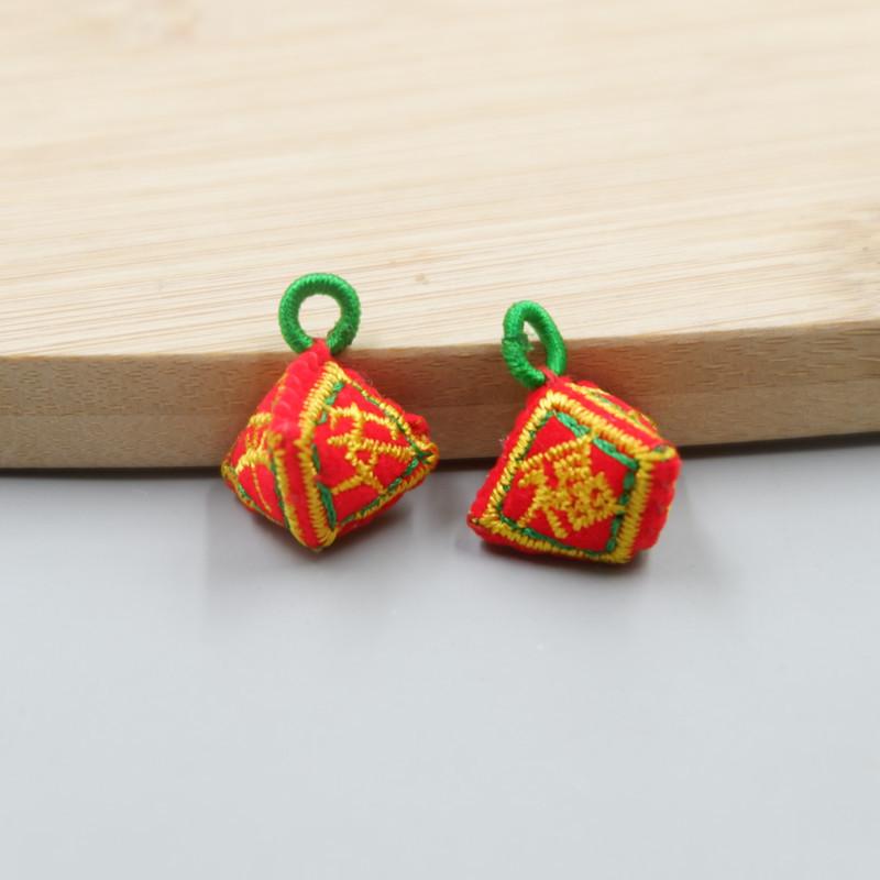 Dragon Boat Festival Diy Bracelet Small Zongzi Accessories Material Handwoven Tiger Sachet Pendant Hand Rope Accessories