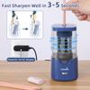 Tenwin Automatic Electric Pencil Sharpener with 3 Nib Auto Stop and  Fast Sharpen Adjustable