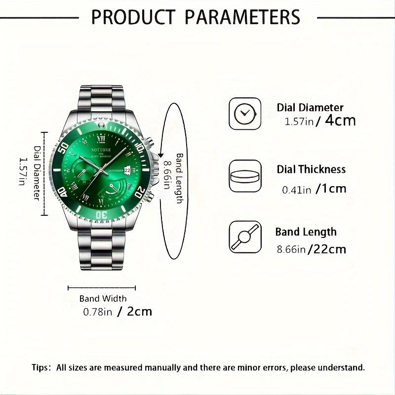 Elegante Herren-Business-Casual-Uhr mit Datumsanzeige Luxuriöses Quarz-Legierungsarmband und Legierungsgehäuse Rotes Zifferblatt mit weißen Nähten