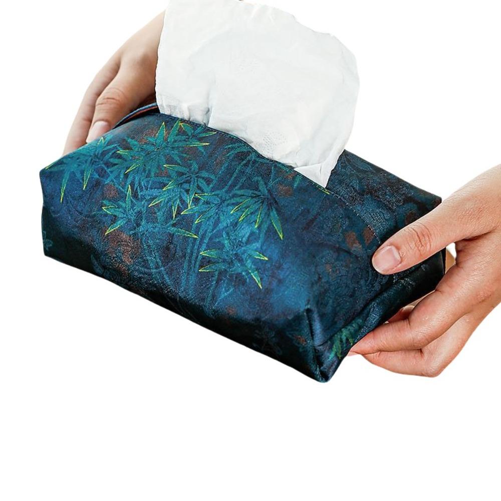 

Автомобильный аксессуар Ткань Китайский ретро Коробка для салфеток Пылезащитная Вышивка Мешок для салфеток Винтажный Мешочек для салфеток Гостиная