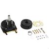 Steering Cable Control Box Easy-to-Install with Mounting Plate for