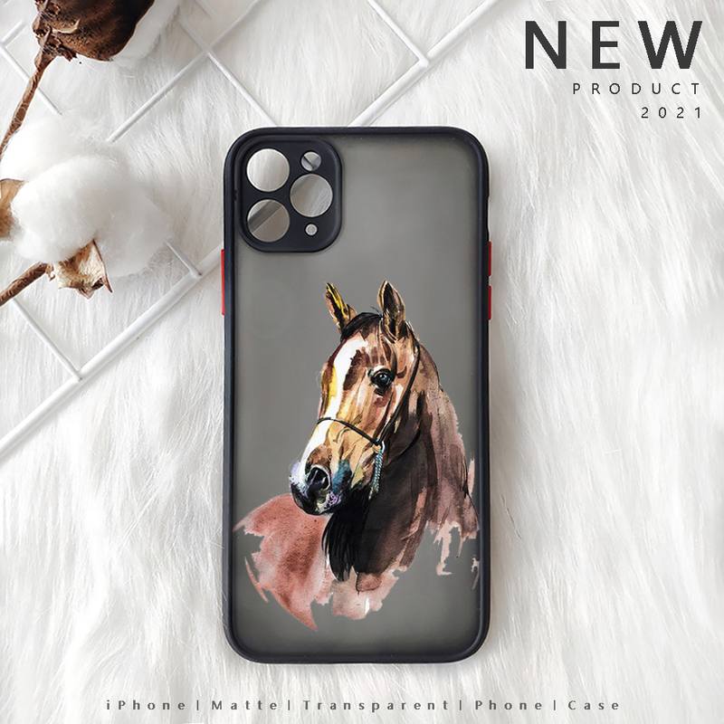 Frederik Veliká krása kůň umění Pouzdro na telefon Pro iphone 12 11 8 7 plus mini x xs xr pro max matný průhledný kryt