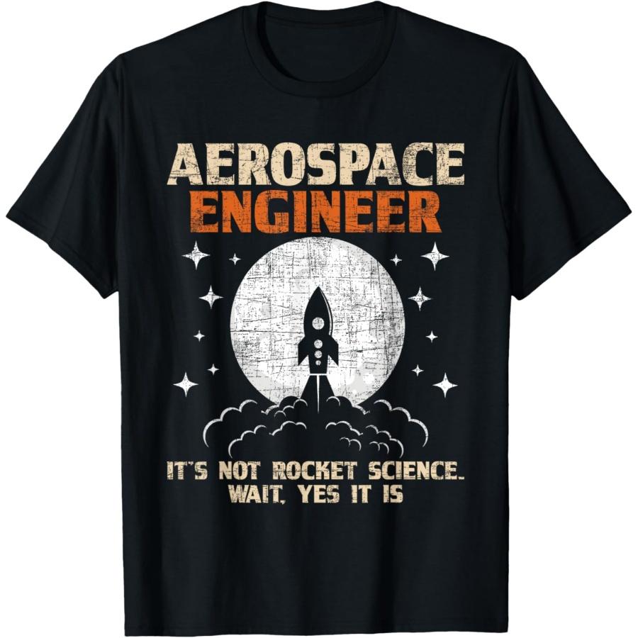 Аэрокосмический инженер - Авиационный инженер Любитель авиации Футболка S