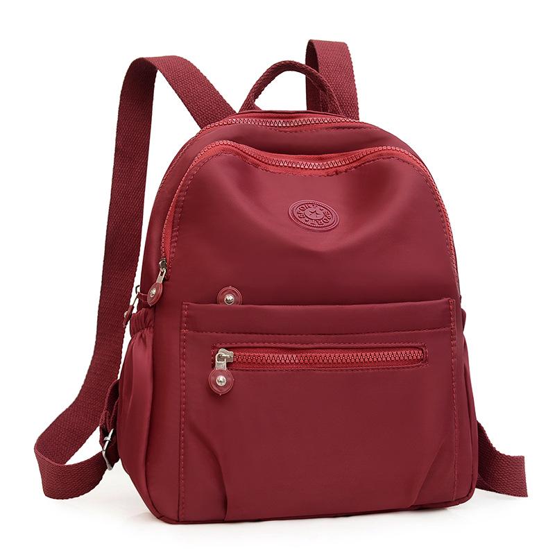 Women s 2024 Lightweight Oxford Cloth Fashionable Casual Backpack