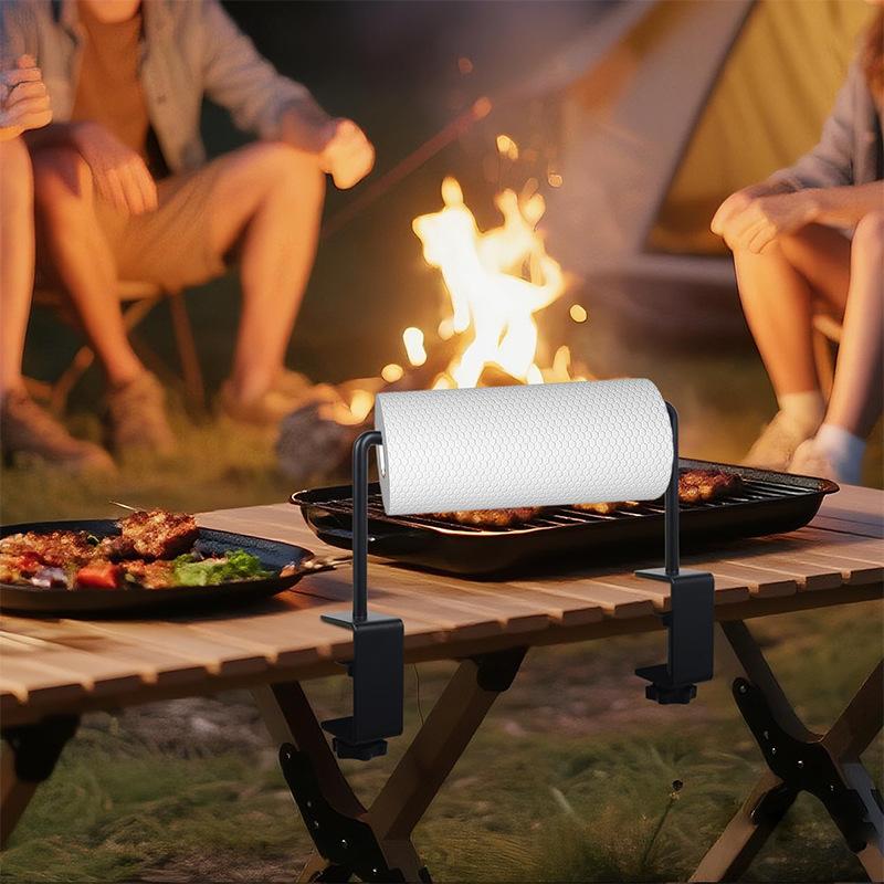 Verstellbarer Metallpapierrollenhalter Schreibtisch-Bastelpapierabroller Küchenrollenhalter für Kunst, Zeichnen und Geschenkverpackung