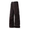 Unisex American High Street Parachute Pants: Summer Thin, Casual, Straight-Leg Outdoor Sports Wear for Men & Women.