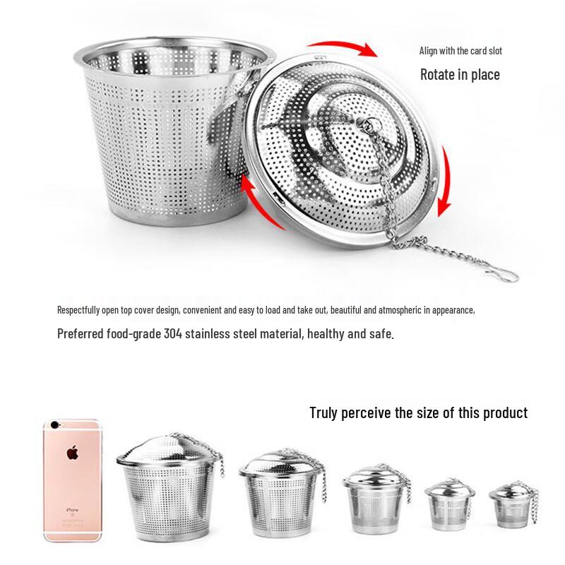 Stainless Steel Tea Infuser and Spice Strainer Ball