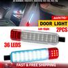 2X LH+RH LED Door Courtesy Light Blue White Fit Chevrolet GMC Cadillac Hummer
