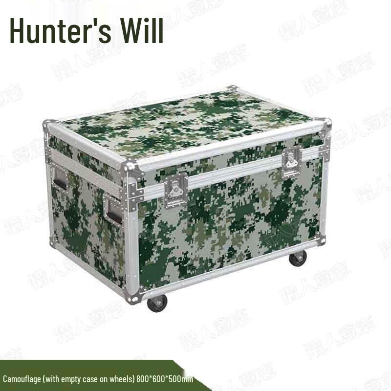 Hunter s Will Aluminum Alloy Rolling Transport Case
