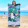 S-Sailor M-Moon Beach Towel Bath Towels Bathroom Items Swimming Pool Spa Playa Travel Sauna Baby For Home Microfiber Gym Shower