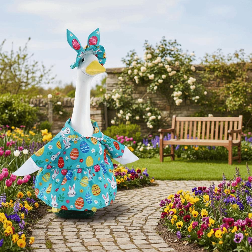 Breathable Goose Easter Costume Decorative Goose Holiday Outfit Porch Goose Outfit  Patio Yard