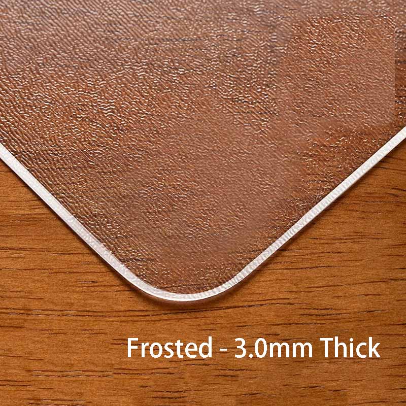 Przezroczysty obrus PCV Wodoodporny Olejoodporny Odporny na ciepło Pokrowiec ochronny na stół jadalny, biurko, blat, miękka plastikowa winylowa podkładka na stół