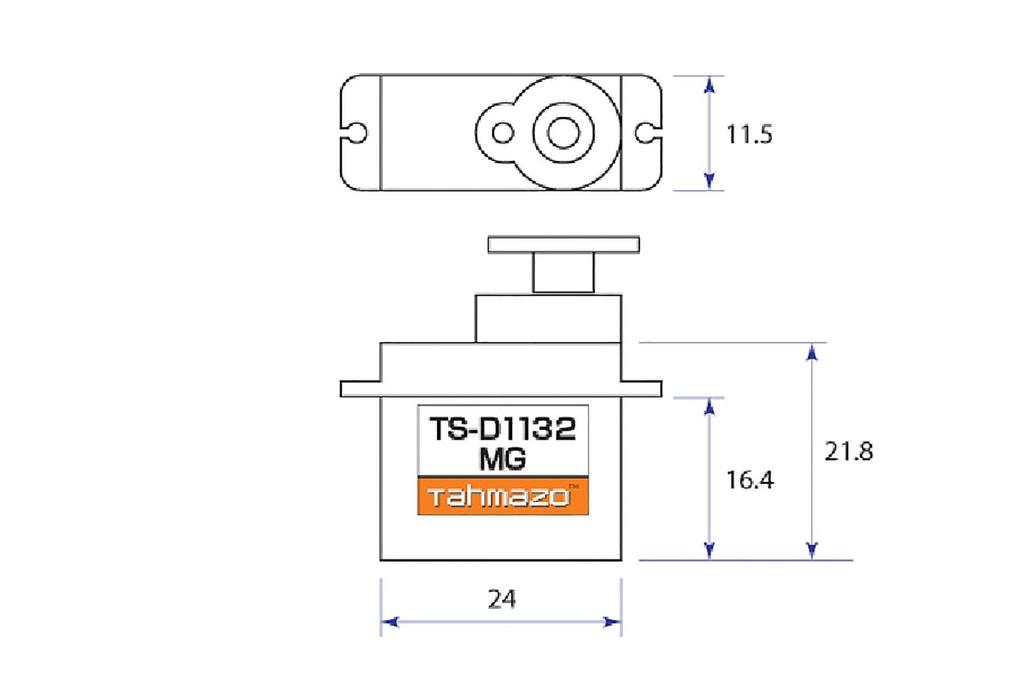 OK Mokei Tahmazo Servo 48907 TS-D1132MG