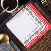 Christmas Lace Virgin Wood Pulp Square Napkins - Disposable Paper Napkins for Holiday Meals