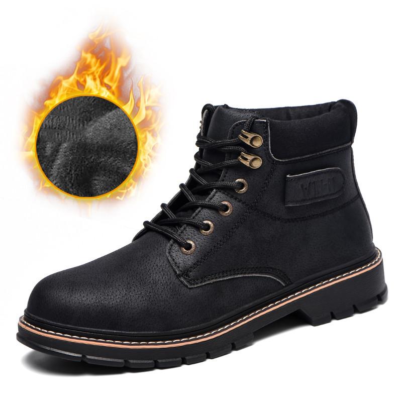 

Зимняя защитная обувь для мужчин и женщин, неразрушаемые рабочие ботинки для сварщиков, кевларовая стелька, защитная обувь 36