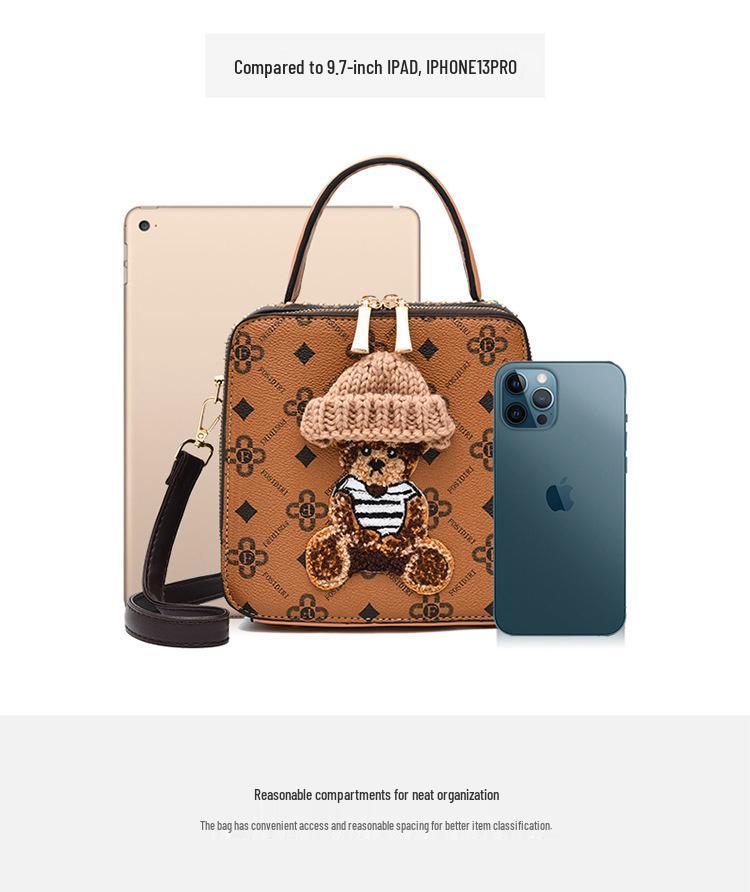 Women's Fashion Crossbody Bag 2025: Versatile High-End Small Square Handbag