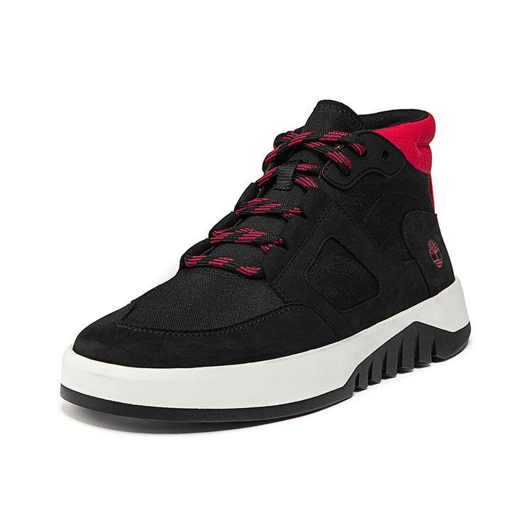 Timberland Mid Cut Durable Casual Sneakers Men Sneakers Black A2KZ4