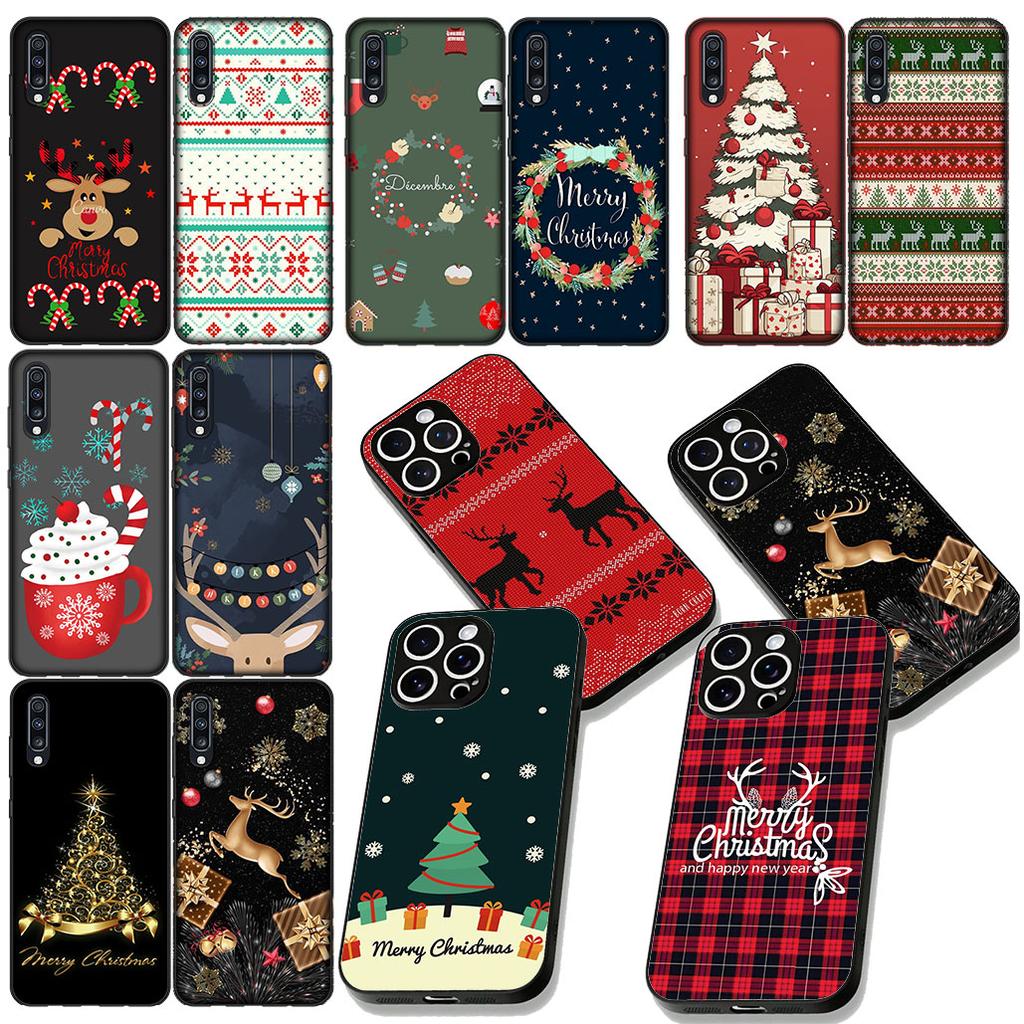 Tree Deer Merry Christmas Phone Cover for Samsung Galaxy A04 j7 J5 J2 Prime J8 A01 A02 A03 A56 A42 M06 M16 M56 M23 M55 Case