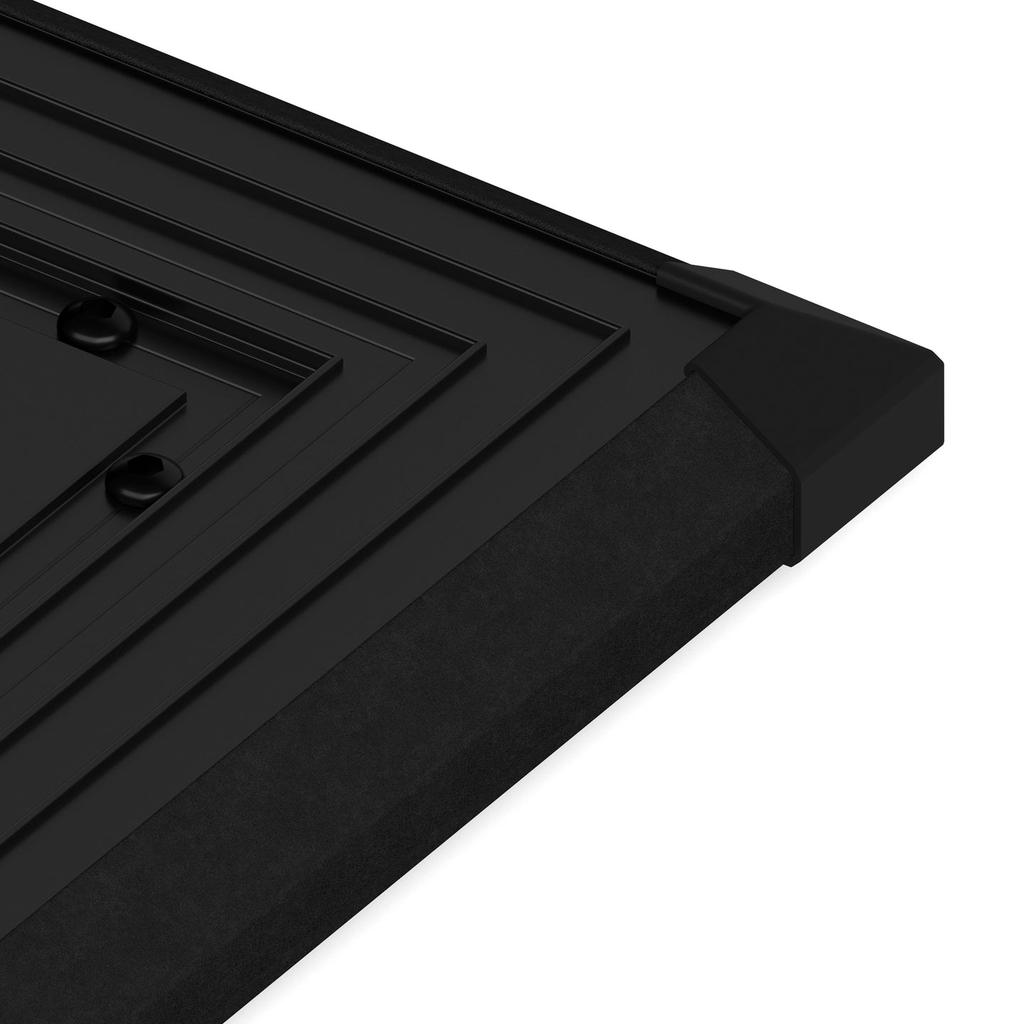 150 Zoll Nahtlose WUPRO Cinema Gallery Evo Schwarz Lentikulare CLR Festrahmenleinwand Für UST Projektoren