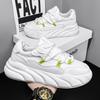 Men's Shoes Spring New Versatile Casual Board Shoes Sports Platform Bread Shoes Heightening Dad Shoes Trendy Little White Shoes