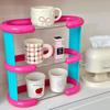 Desktop Colorful Storage Rack Organizer Kawaii Multi-layer Cup Mug Rack Storage Shelf Table Decor Cosmetic Bathroom Organizing