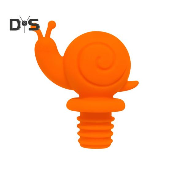 

Пробка для винной бутылки в виде улитки с 3D-дизайном, герметичная винная пробка, пищевой силикон, герметик для стеклянных бутылок вина и пива, заглушки для красного вина, аксессуар для сохранения оранжевый