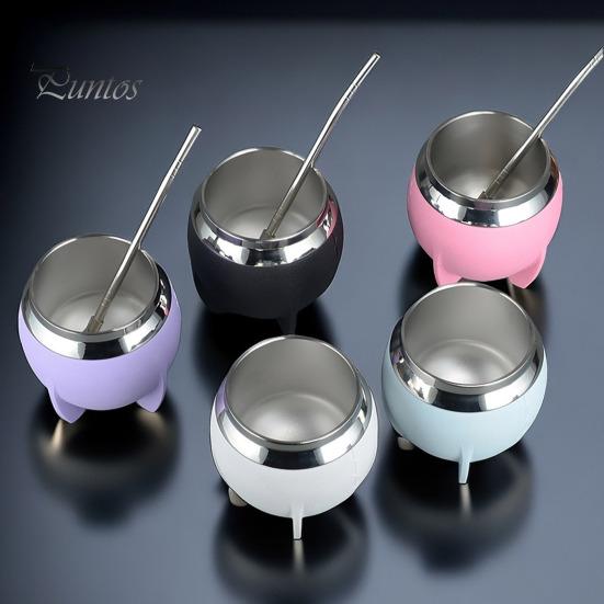280ML Thermal Cup Stainless Steel Vacuum Mug Portable Insulated Beverage Cup for Hot And Cold Drinks