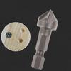 90 Degree Remove Burr Tools 1/4" Hex Shank Countersink Drill Deburring Drilling Chamfer Bit Cutter