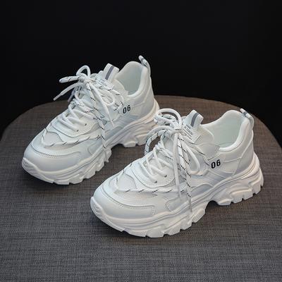 Sneakers For Women  Hit Spring Fashion Lace Up White Sports Shoes Female Casual Running Vulcanize Shoe Designer Trainers