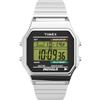TIMEX Orologio da polso da uomo Classico Digitale Argento T78587