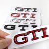 AABLG1 3D ABS GTI Buchstaben Emblem Aufkleber Auto Styling Karosserie Kofferraum Abzeichen Aufkleber Dekoration Auto Modifikation Zubehör Für VW