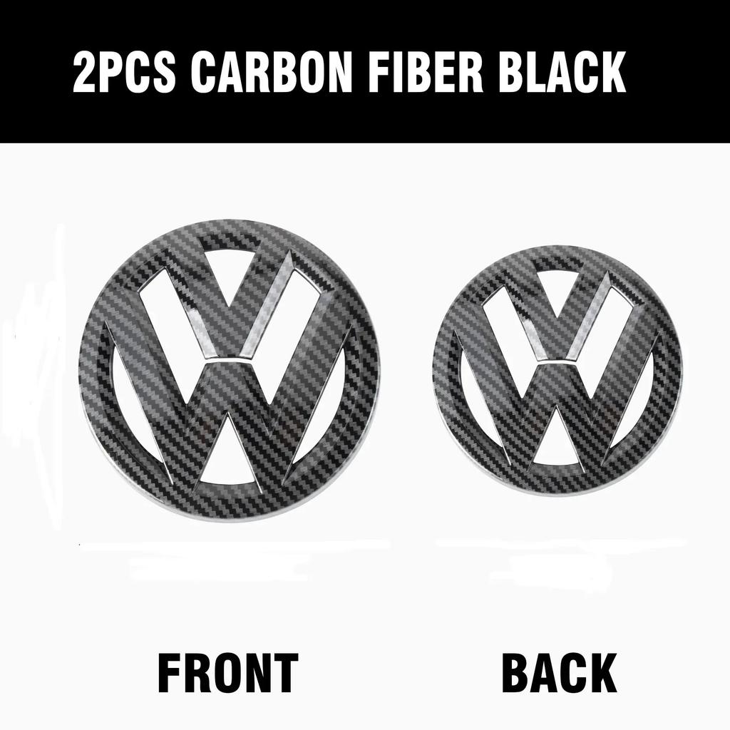 For Volkswagen VW Golf 4 MK4 5 MK5 6 MK6 7 MK7 MK7.5 MK8 Sportvan Car Radiator Grille Badge Cover Rear Trunk Emblem Logo Sticker QV4