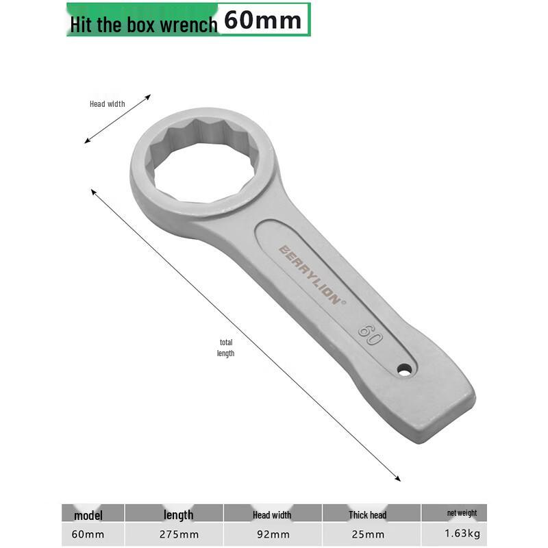 Berry Lion Heavy-Duty Striking Box-End Wrench
