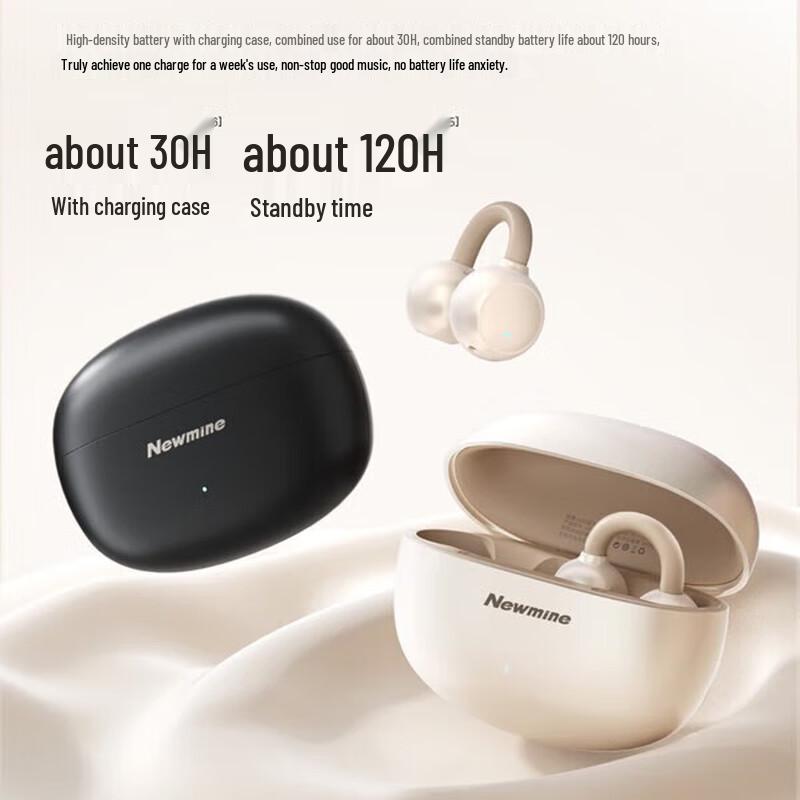 Newman LY63 Pro Ear-Clip Open-Ear Wireless Bluetooth Sports Headset