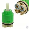 Ceramic Cartridge 35 Mm High for Bathtub and Shower Mixers