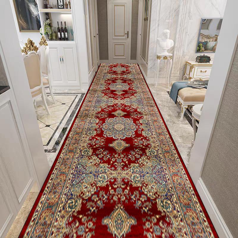 Retro Persian Carpet Runner Rug for Living Room Hallway Stairs Home Decor Kitchen Mat Corridor Aisle