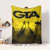 Gta Night Flannel Blanket Throw Blanket Soft Warm Sofa Bed Camping Home Decor Unique Christmas Gift C9211702