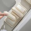 Retro Japanese Style Soap Dish Wave Shaped with Drainage Soap Holder Sandstone Minimalist Bathroom Soap Box Household