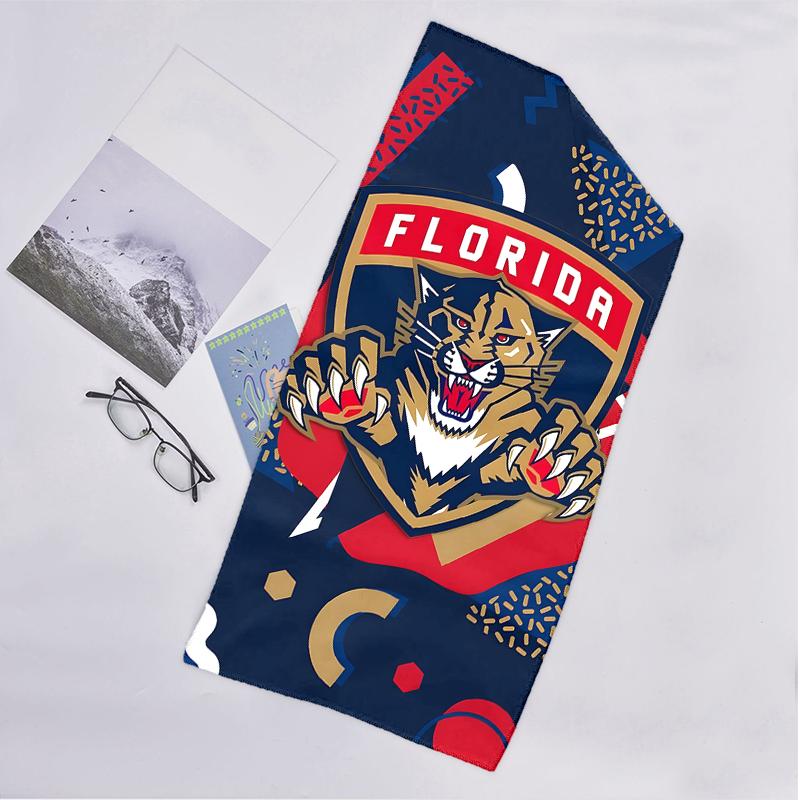 Florida Panthers Fashion Beach Towel: Ideal for Summer Adventures Soft, Absorbent and Quick Drying Suitable for Swimming and Bathing