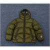 Fashion Oversized Puffer Jacket Unisex Winter Thick Warm Black Label Short Coat
