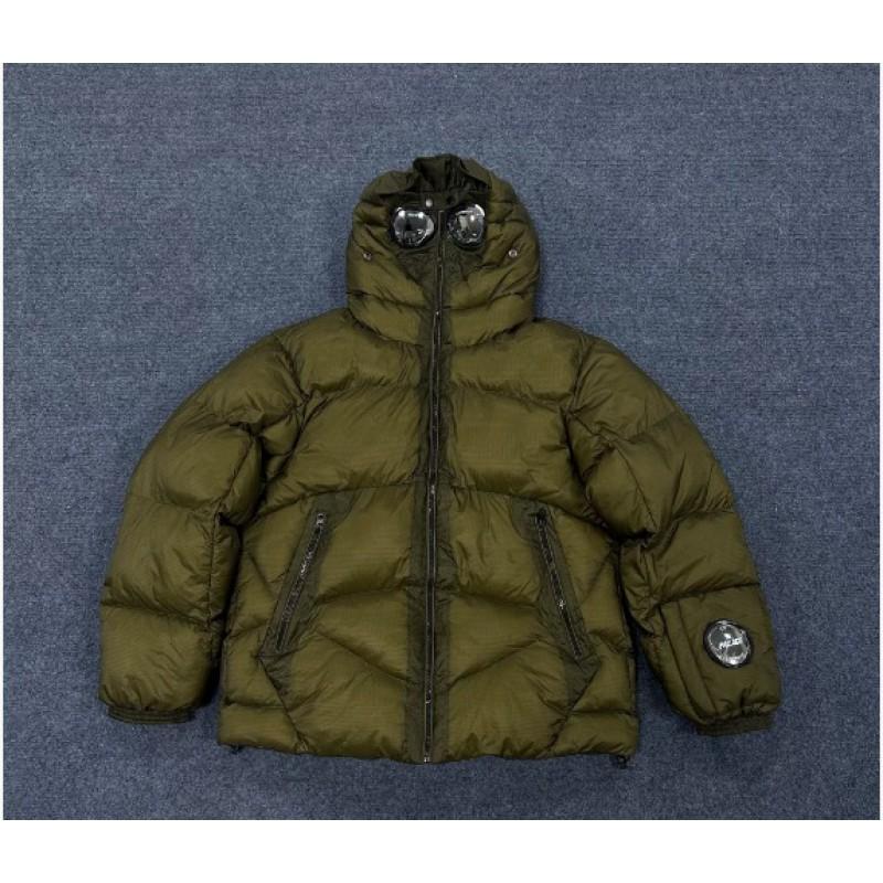 Fashion Oversized Puffer Jacket Unisex Winter Thick Warm Black Label Short Coat