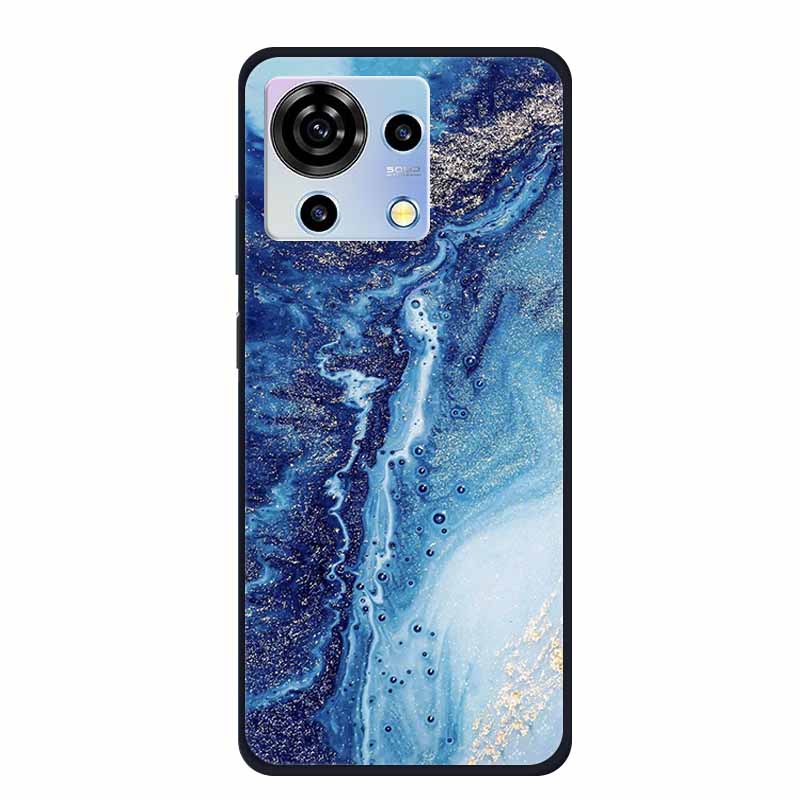 Phone Case For ZTE Blade V50 Vita Marble TPU Soft Silicone Cover for ZTE BladeV50 Vita V50Vita Cases Mica Painted Colorful Para