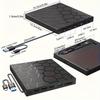 Multifunctional External Optical Drive DVD Burner 7-in-1 USB3.0  Can Be Connected To an External U Disk and Can Be Inserted Into a Card for Expansion