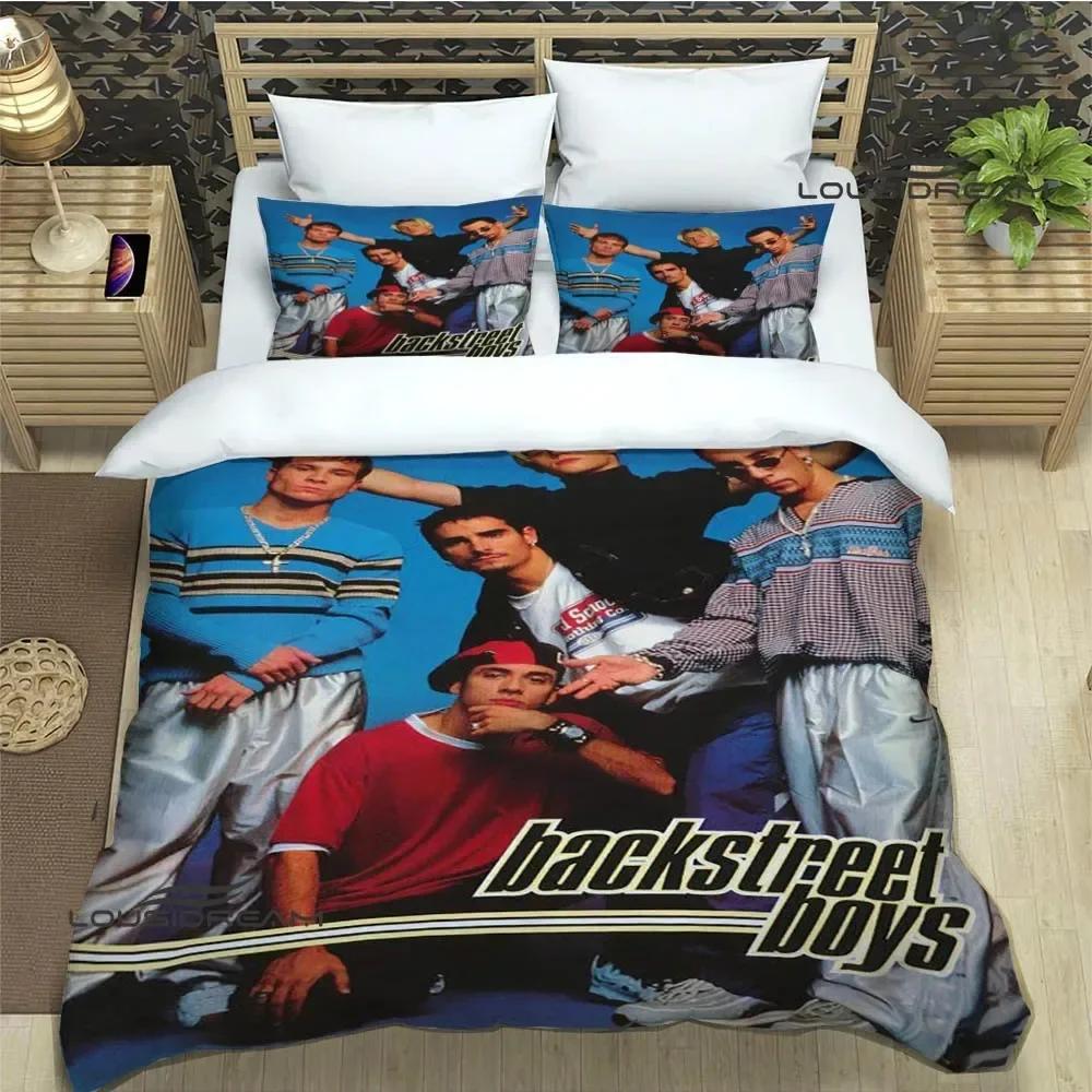 

Bsb Band Backstreet Boys Bedding Set Single Twin Double Queen King Cal King Size Bed Linen Set 70x133cm 2pcs