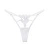 Lady Spring and Summer Sexy Embroidery Water Soluble Flower Temptation Hollow Taste Beautiful Buttock Thong Underwear